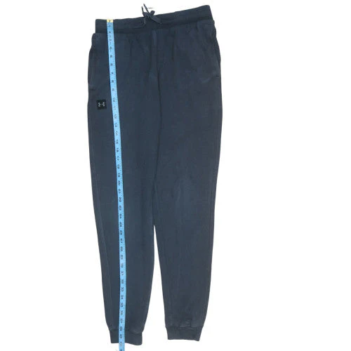 Under Armour Men's Black Fleece Jogger Sweatpants M Regular Fit - Image 2