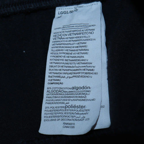 Under Armour Men's Black Fleece Jogger Trousers Size L - Image 5