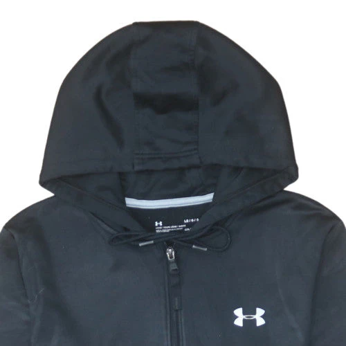 Under Armour Men's Black L 1/2 Zip Sports Hoodie - Image 8