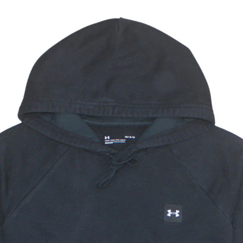 Under Armour Men's Black Large Pullover Hoodie Fleece Sweatshirt - Image 8