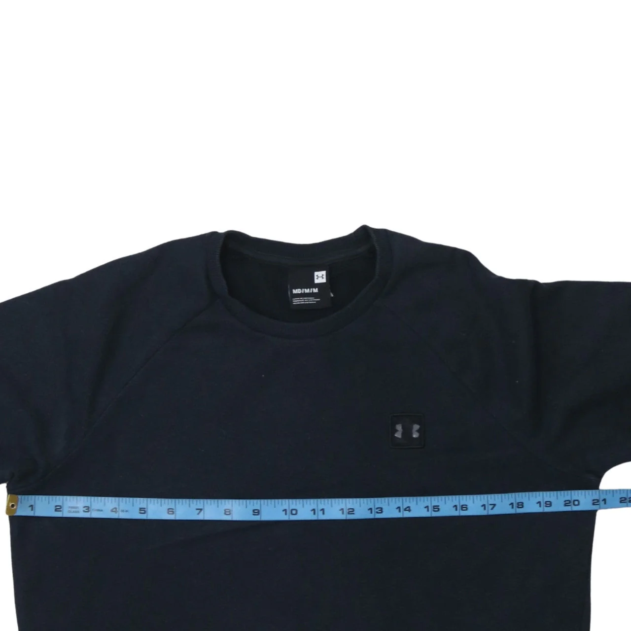 Under Armour Men's Black M Crew Neck Pullover Sweatshirt - Image 2