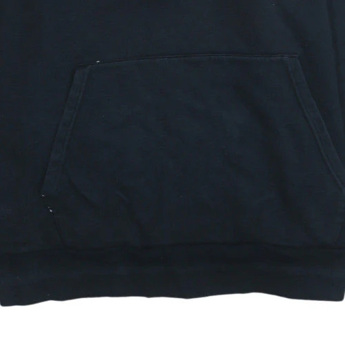 Under Armour Mens Black Pullover Hoodie M Relaxed Fit Fleece - Image 8