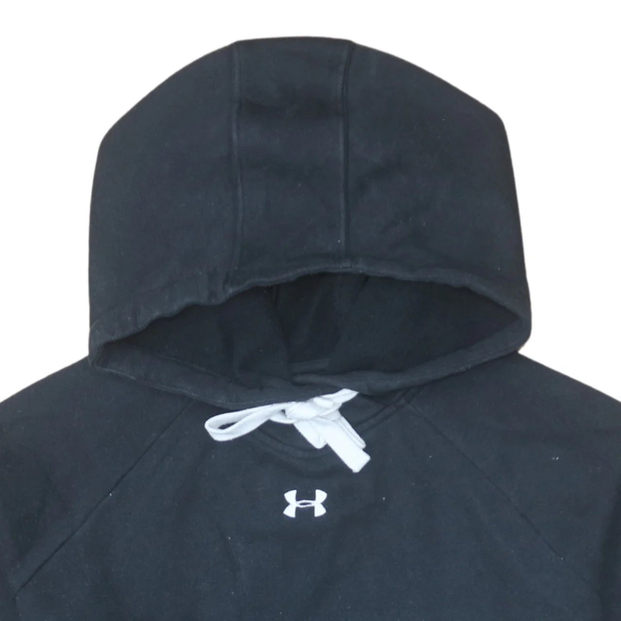Under Armour Men's Black Pullover Hoodie Size L Sports Fleece - Image 8