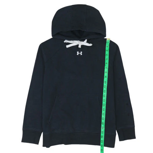 Under Armour Men's Black Pullover Hoodie Small Loose Fit Sportswear - Image 2