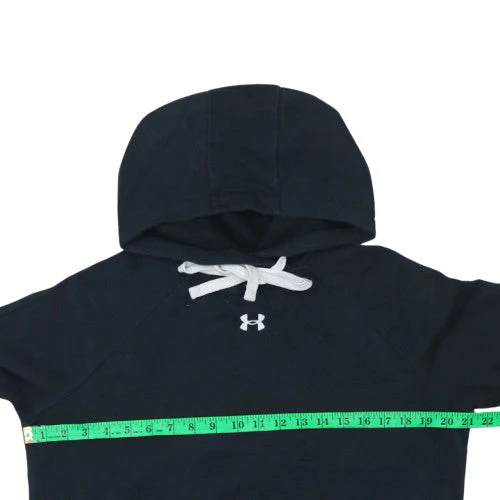 Under Armour Men's Black Pullover Hoodie Small Loose Fit Sportswear - Image 3