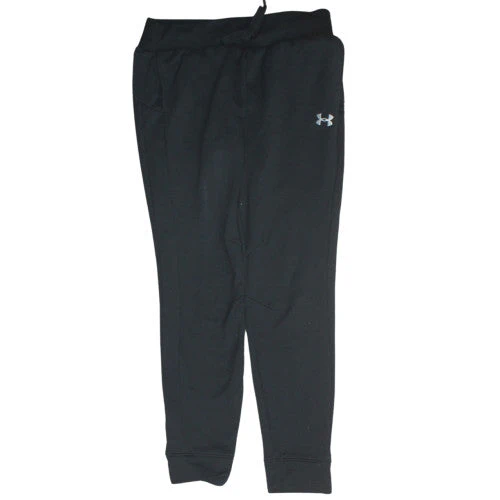 Under Armour Men's Black Small Jogger Sweatpants Loose Fit Activewear
