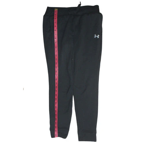 Under Armour Men's Black Small Jogger Sweatpants Loose Fit Activewear - Image 3