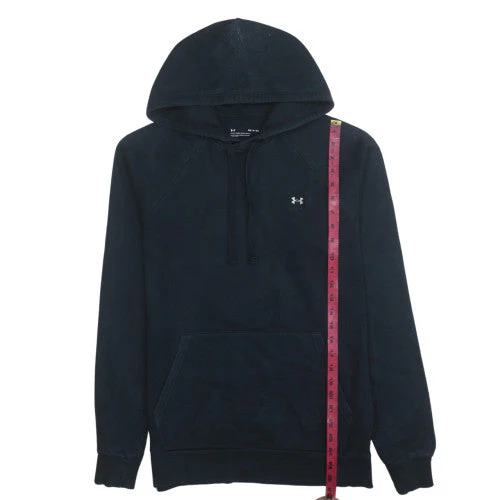 Under Armour Men's Black Small Pullover Hoodie Sweatshirt - Image 2
