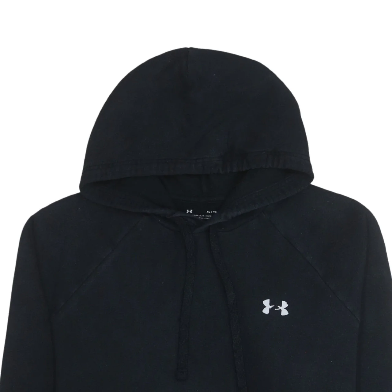 Under Armour Men's Black XL Pullover Hoodie ColdGear Fleece - Image 8