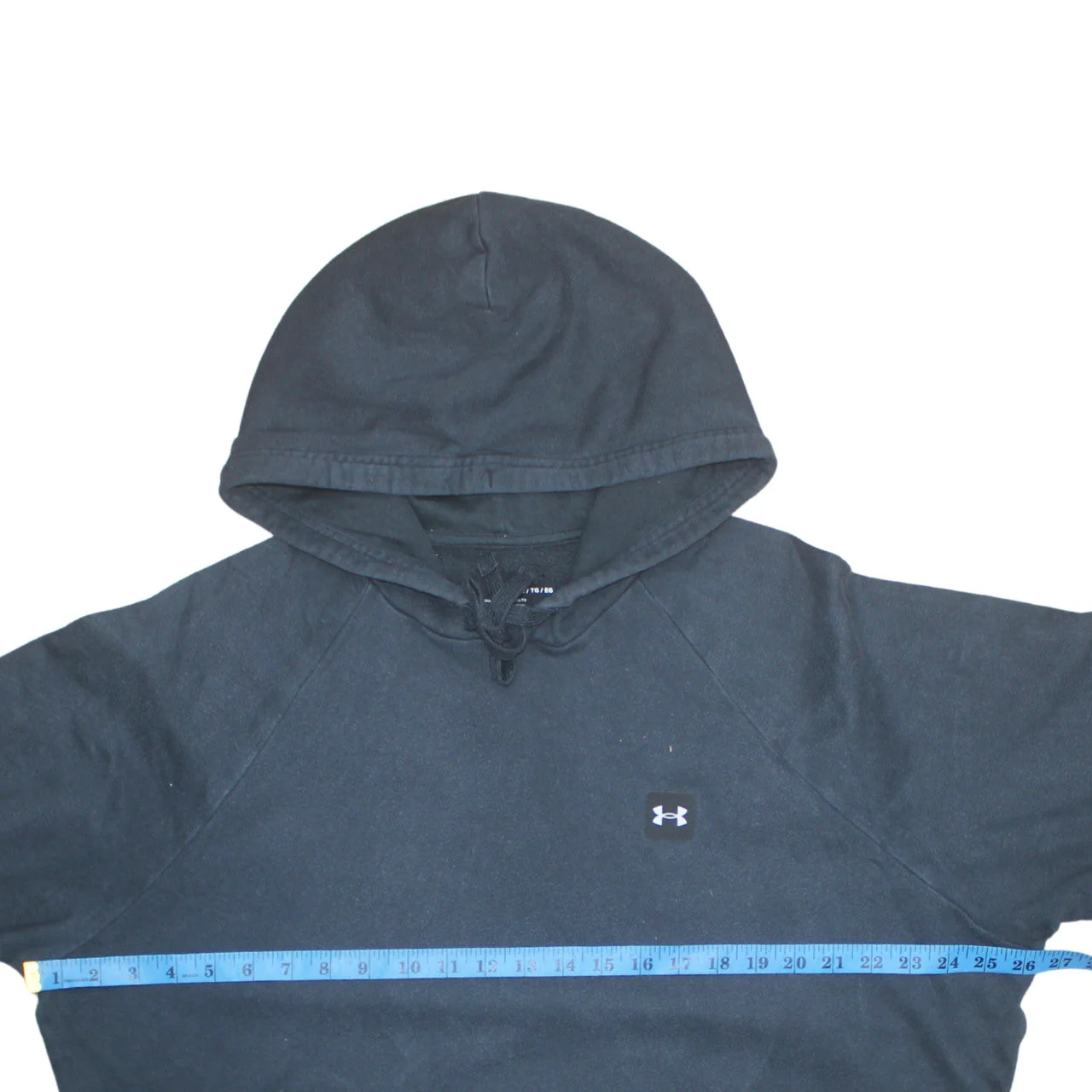 Under Armour Men's Black XL Pullover Hoodie Fleece Loose Fit Sweatshirt - Image 2