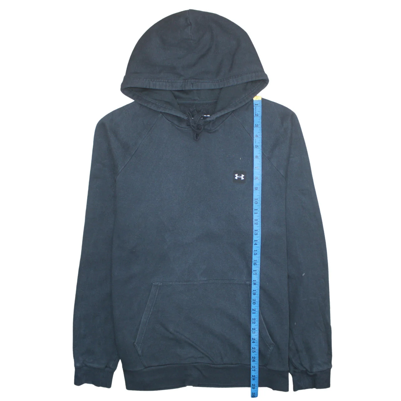 Under Armour Men's Black XL Pullover Hoodie Fleece Loose Fit Sweatshirt - Image 3