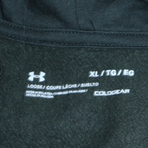 Under Armour Men's Black XL Pullover Hoodie with Logo Print - Image 5