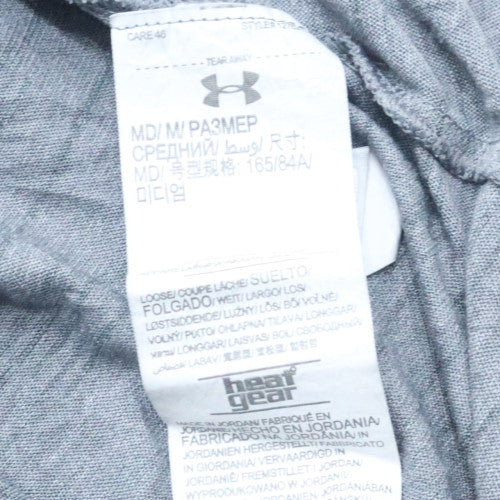 Under Armour Men's Blue 1/4 Zip Pullover Sweatshirt Medium Loose Fit - Image 6