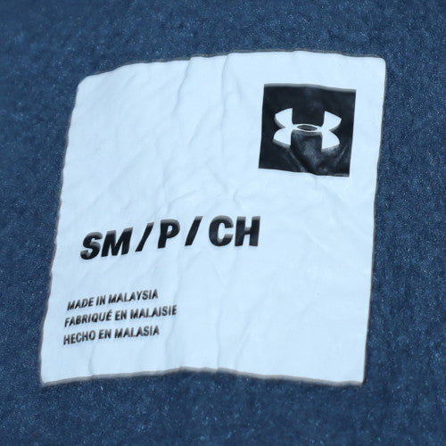 Under Armour Men's Blue Crew Neck Pullover Sweatshirt Small - Image 5