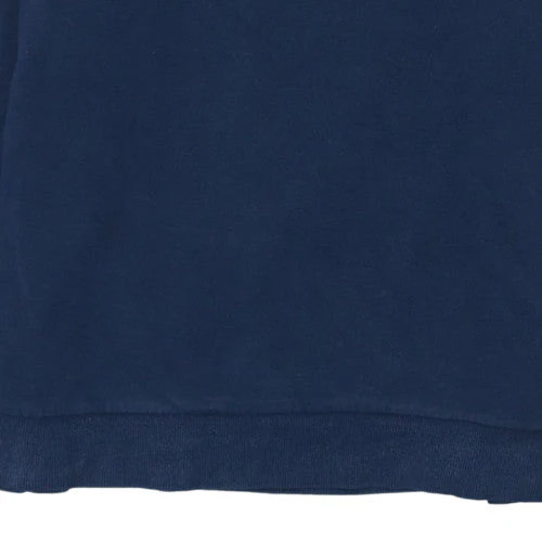 Under Armour Mens Blue Crew Neck Sweatshirt Large Fleece Pullover - Image 7