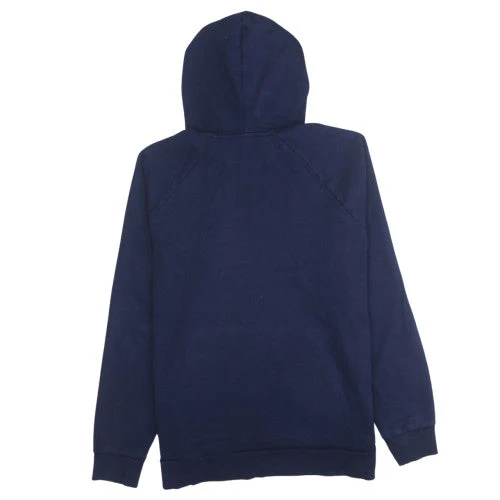 Under Armour Mens Blue Pullover Hoodie L Relaxed Fit Fleece - Image 4