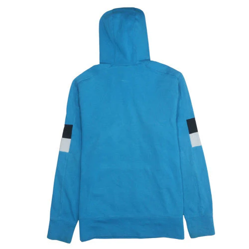 Under Armour Men's Blue Pullover Hoodie Large Fleece Sportswear - Image 4