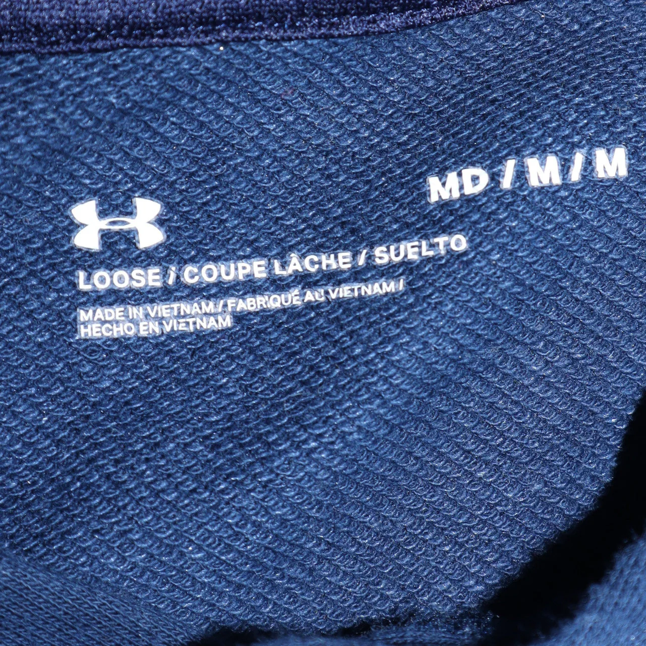 Under Armour Men's Blue Pullover Hoodie M Sports Graphic - Image 5