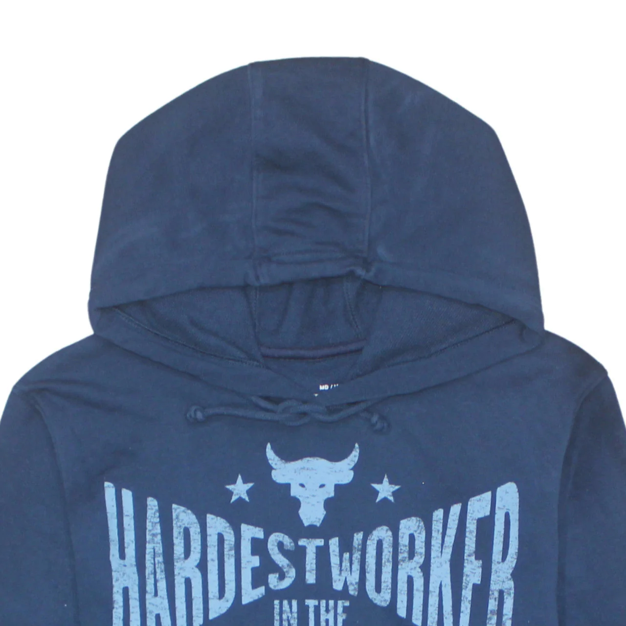 Under Armour Men's Blue Pullover Hoodie M Sports Graphic - Image 7