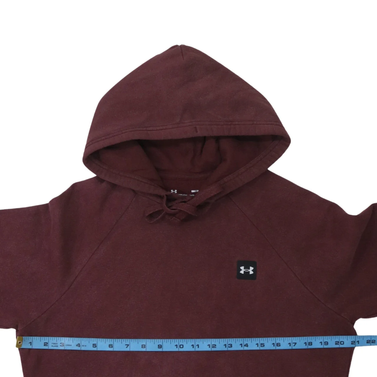 Under Armour Men's Brown Pullover Hoodie Size S Fleece Hooded Sweatshirt - Image 3