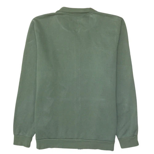 Under Armour Men's Green Large Full Zip Track Jacket Fleece Lined - Image 4