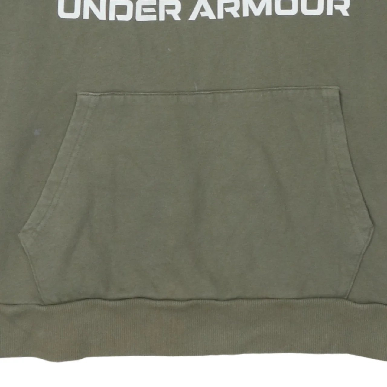 Under Armour Men's Green Pullover Hoodie L Relaxed Fit Sportswear - Image 7