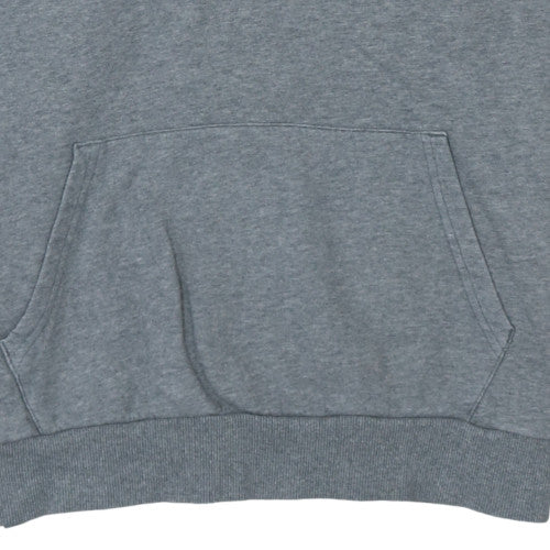 Under Armour Men's Grey Hoodie Medium Pullover Loose Fit Fleece - Image 8