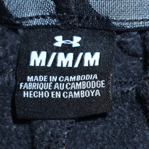 Under Armour Men's Grey Jogger Sweatpants M Elastic Waist Pockets - Image 5