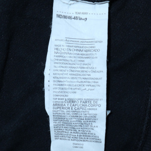 Under Armour Men's Grey Pullover Hoodie M Logo Zip Pockets ColdGear - Image 6