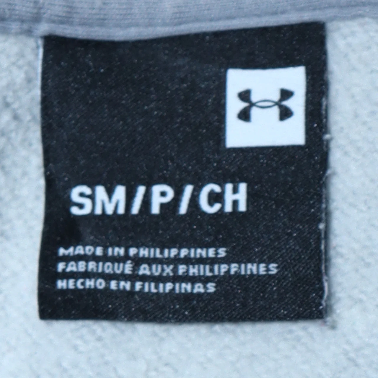 Under Armour Mens Grey Pullover Hoodie Size S Regular Fit - Image 5