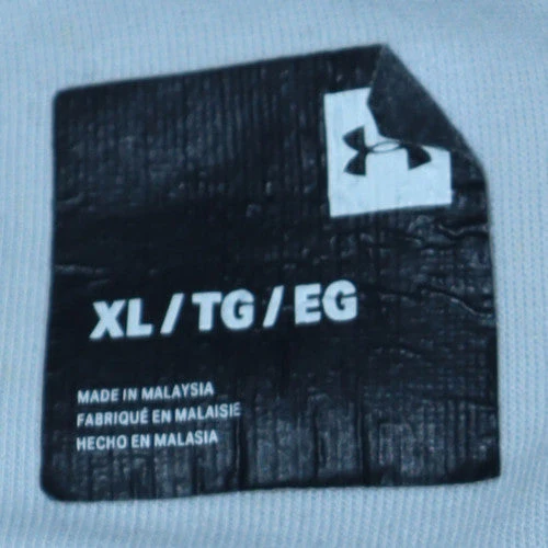 Under Armour Men's Light Grey XL Full Zip Hoodie Sweatshirt - Image 5