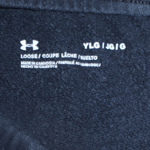 Under Armour Teens Black Jogger Trousers Size 158 Fleece Lined - Image 5