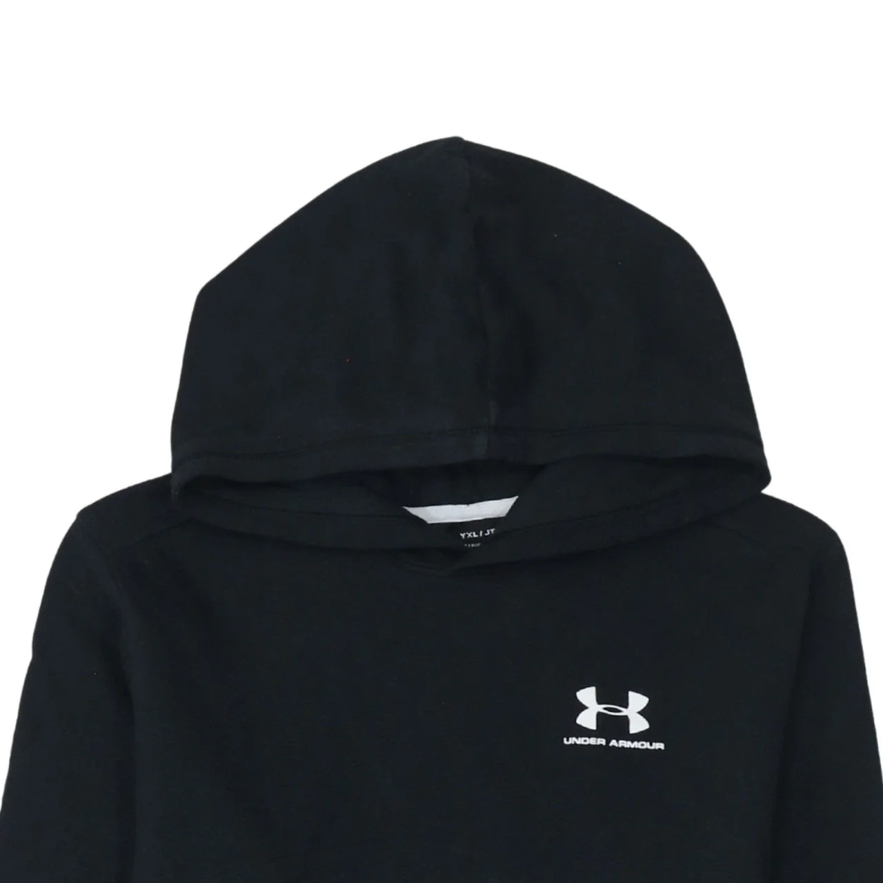 Under Armour Teens Black Pullover Hoodie XL Fleece Sportswear - Image 7