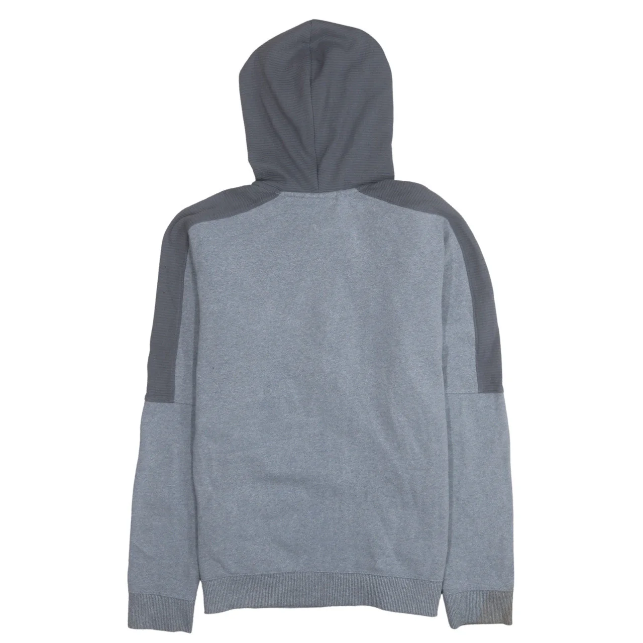 Under Armour Teens Grey Full Zip Hoodie L Relaxed Fit ColdGear - Image 4