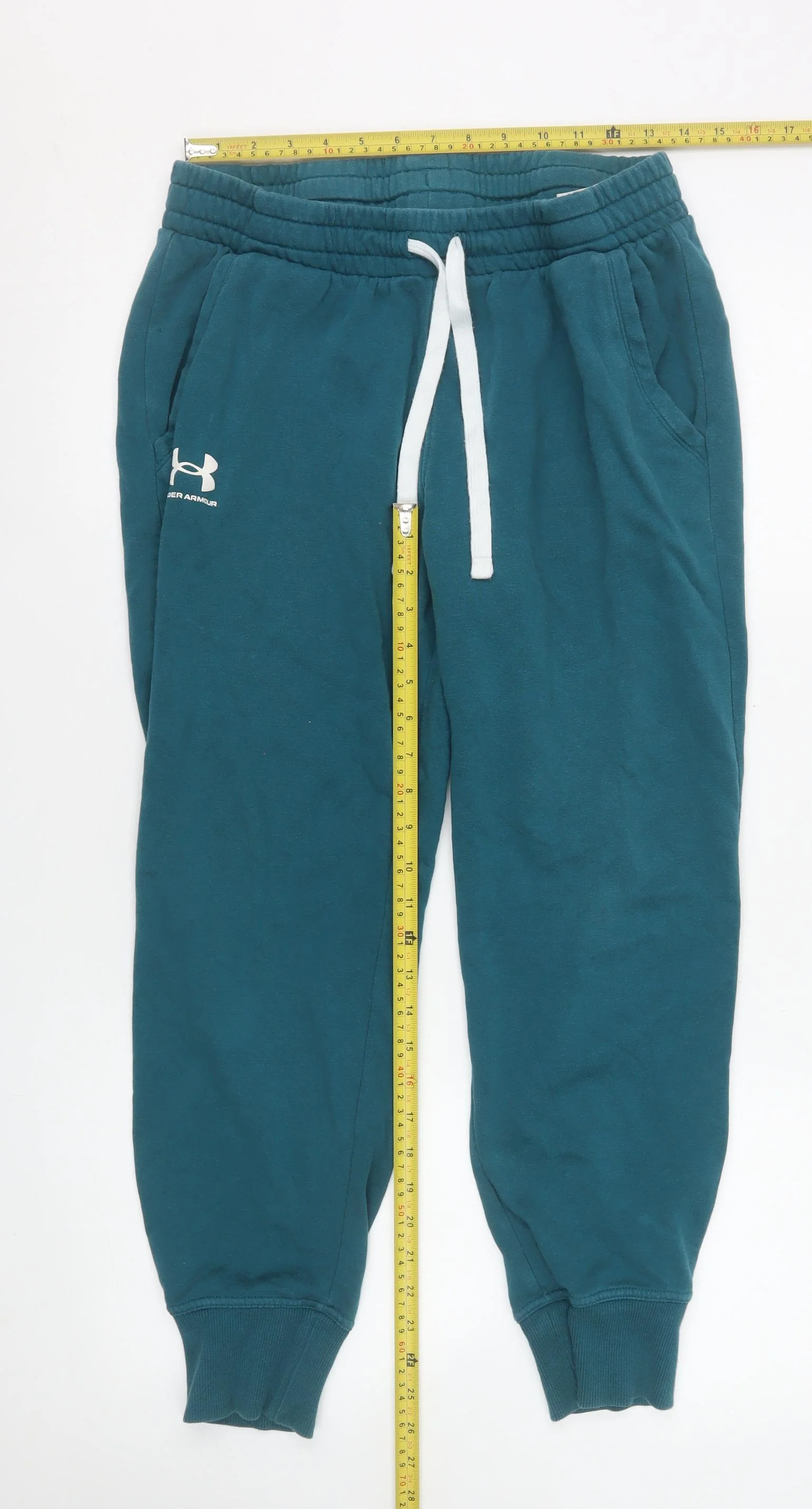 Under Armour Women’s Blue Jogger Sweatpants Size L Cotton Blend - Image 2