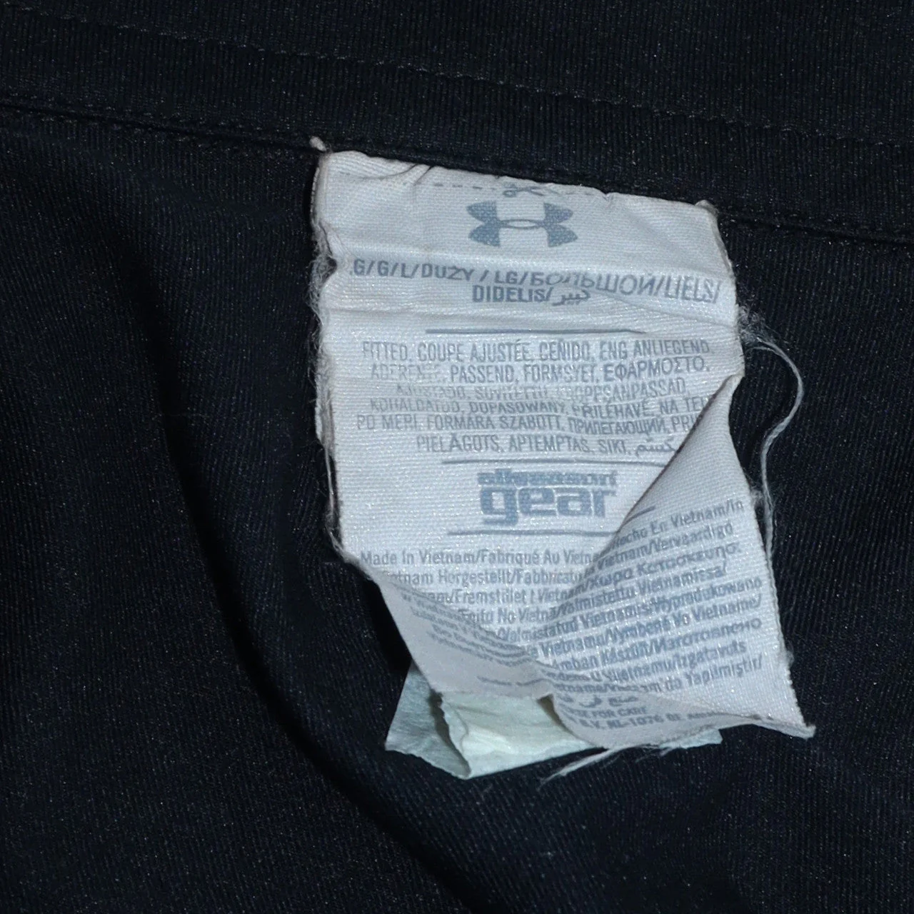 Under Armour Women's Black Full Zip Hoodie Jacket Size L - Image 5