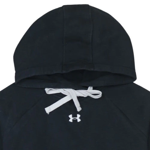 Under Armour Women's Black Pullover Hoodie Size S Loose Fit - Image 7