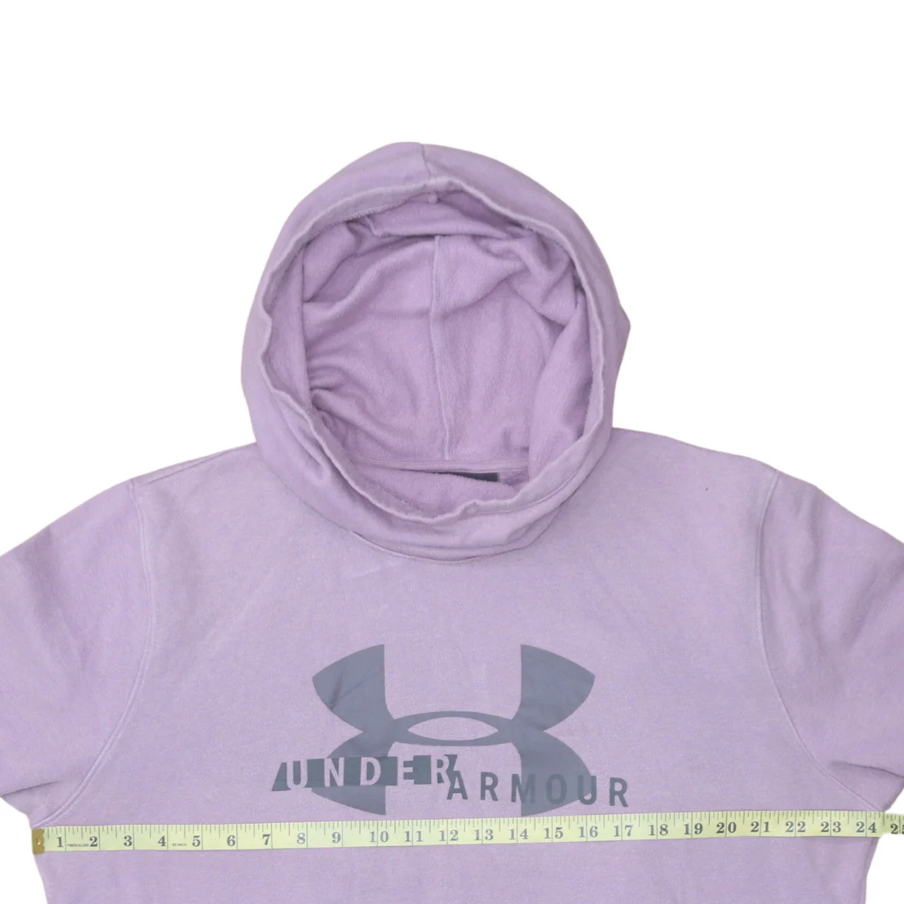 Under Armour Womens Purple XXL 12 Loose Fit Logo Pullover Hoodie - Image 3