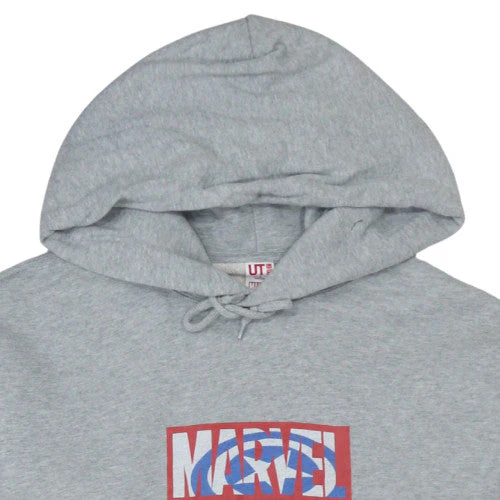Uniqlo Marvel Men's Grey Pullover Hoodie Size S Regular Fit - Image 8