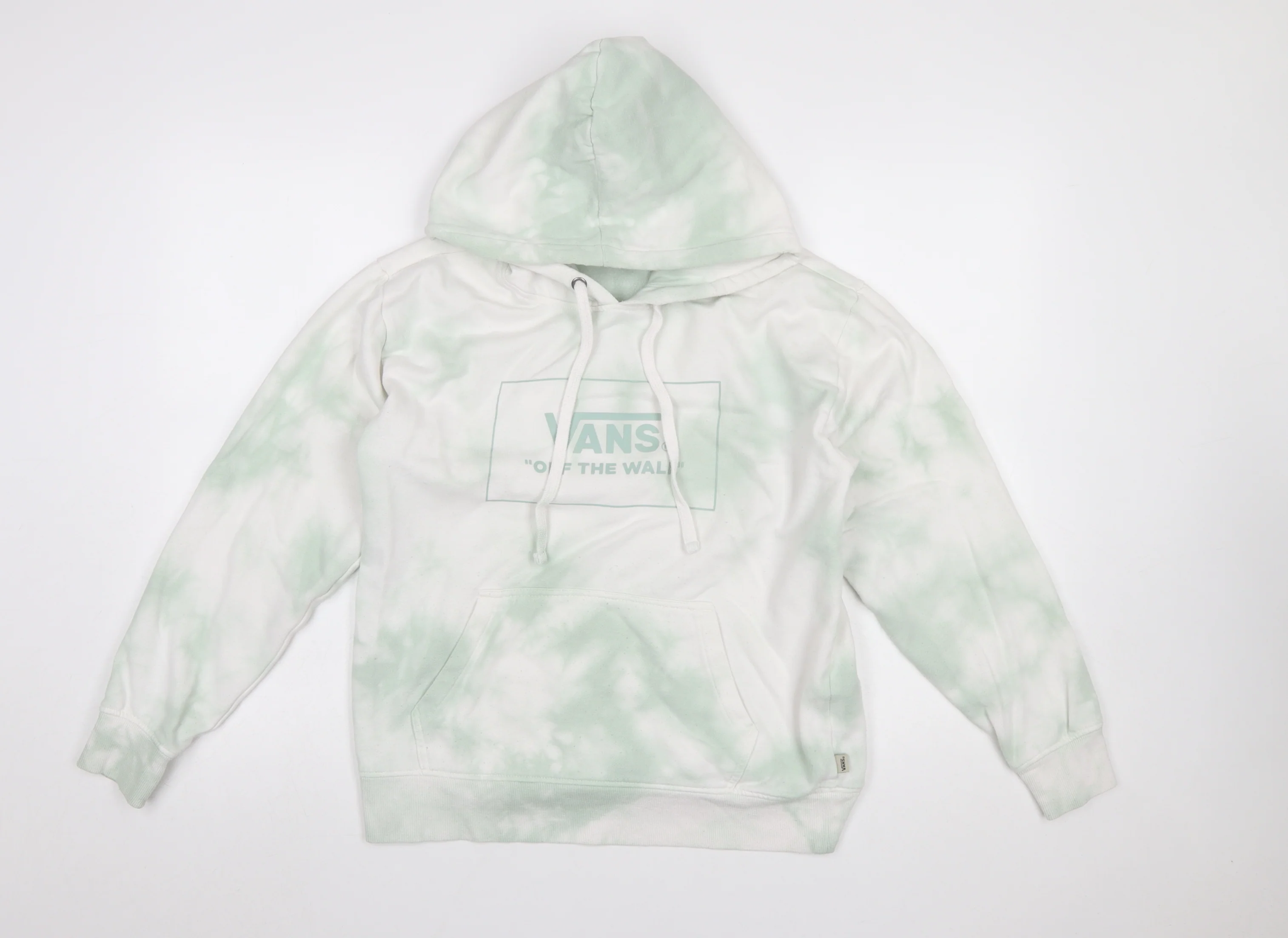 Vans Men’s Multicoloured Pullover Hoodie Size S Tie Dye Fleece
