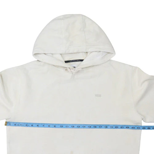 Vans Men’s White XL Pullover Hoodie Comfy Fleece Sweatshirt - Image 3