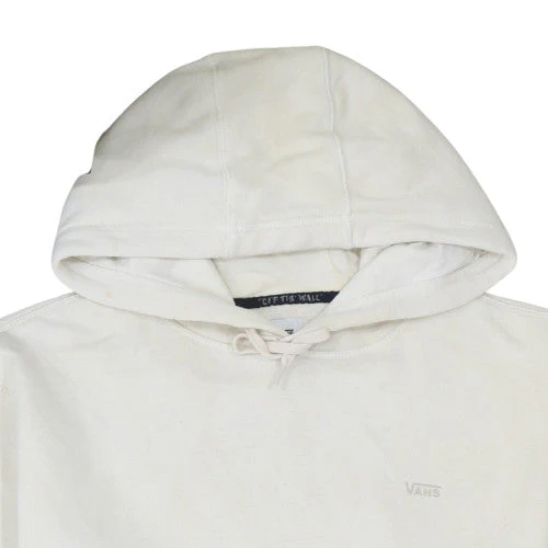 Vans Men’s White XL Pullover Hoodie Comfy Fleece Sweatshirt - Image 8