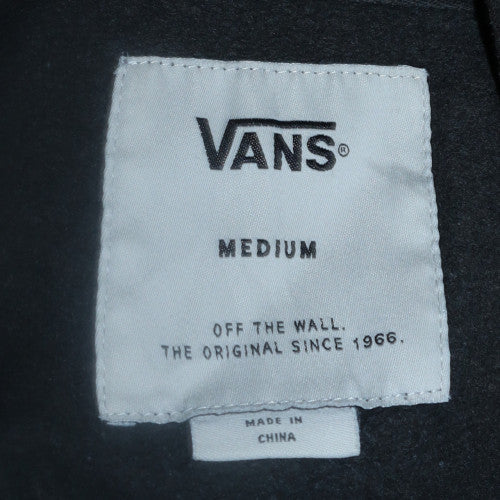 Vans Men's Black Medium Pullover Hoodie Off The Wall Graphic - Image 5