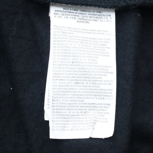 Vans Men's Black XL Full Zip Hoodie Sweatshirt - Image 6