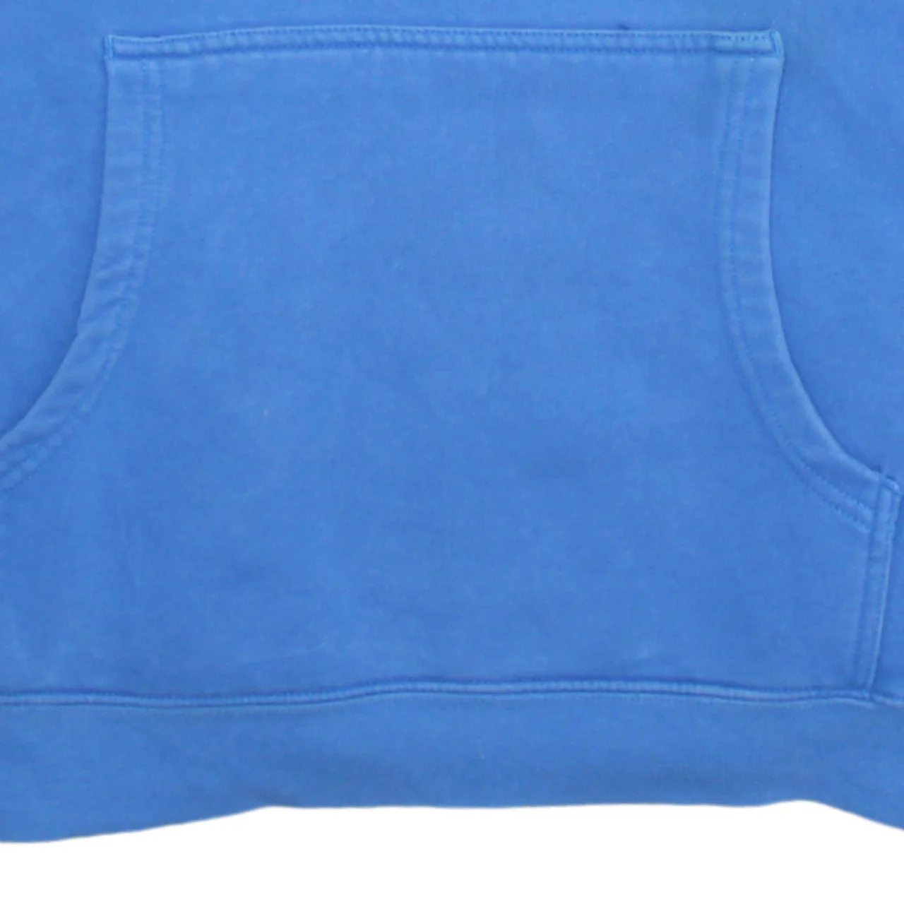Vans Men's Blue Pullover Hoodie Small Logo Graphic Cotton Blend - Image 7