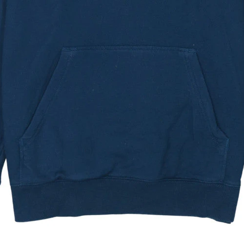 Vans Mens Blue Pullover Hoodie Small Regular Fit Cotton Fleece Logo - Image 8