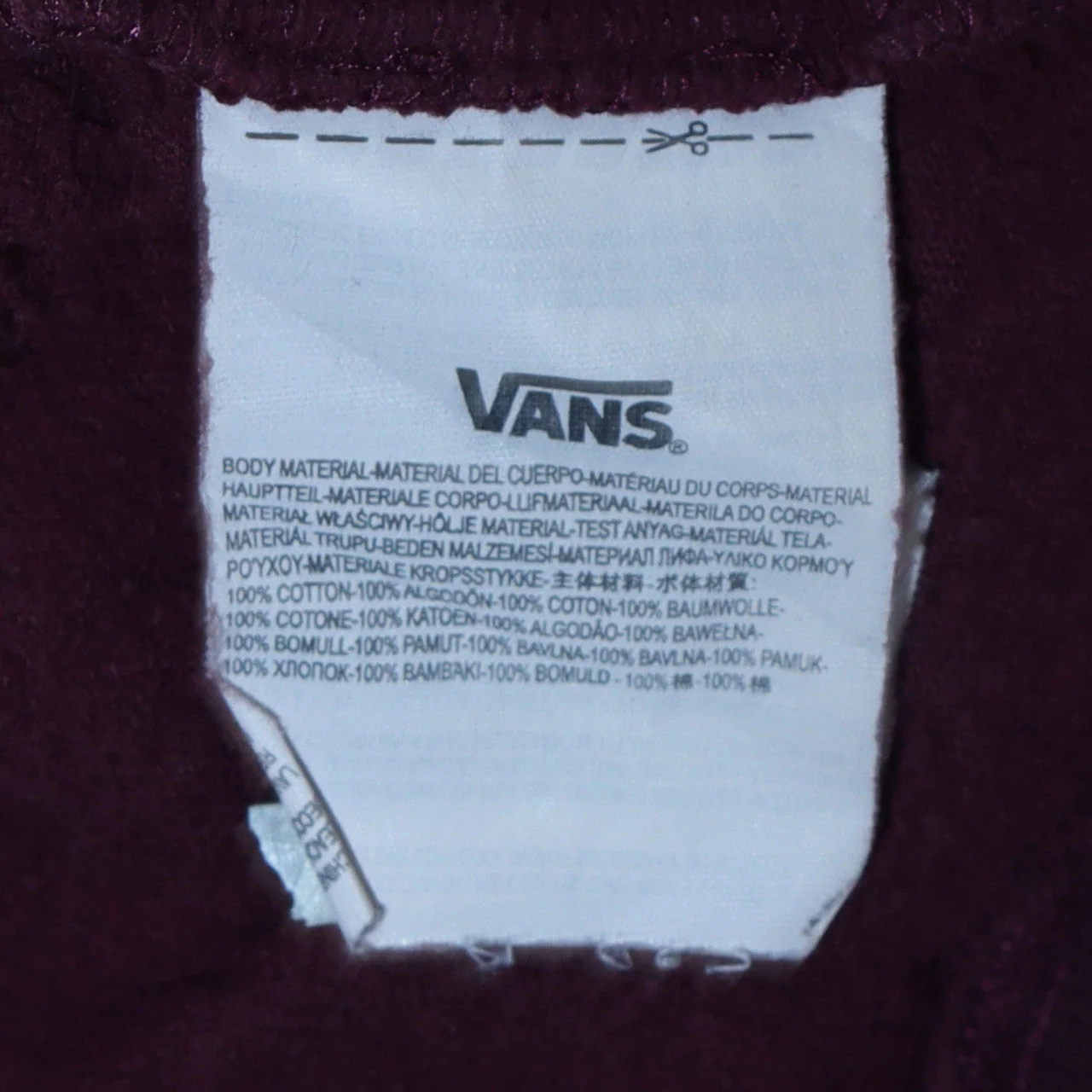 Vans Men's Brown Small Pullover Hoodie with Logo Graphic - Image 6