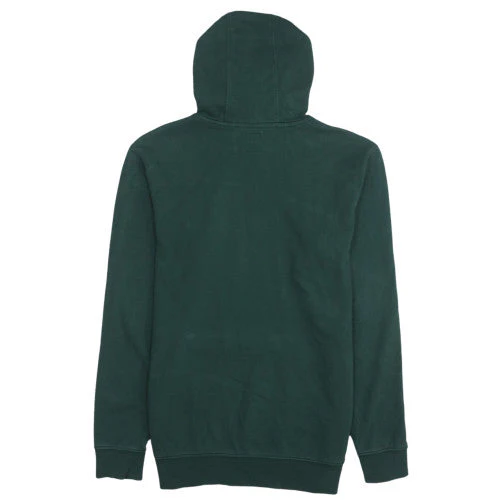 Vans Men's Green Pullover Hoodie Small Fleece Cotton Skate Style - Image 4