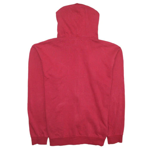 Vans Men's Red Full Zip Hoodie XL Regular Fit Fleece Sweatshirt - Image 4