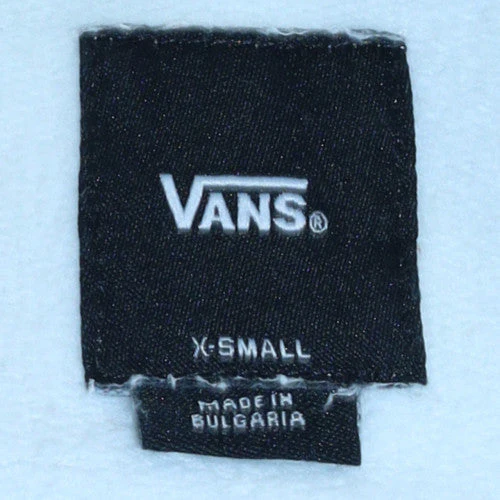Vans Men's White XS Crew Neck Pullover Sweatshirt Graphic Logo - Image 5